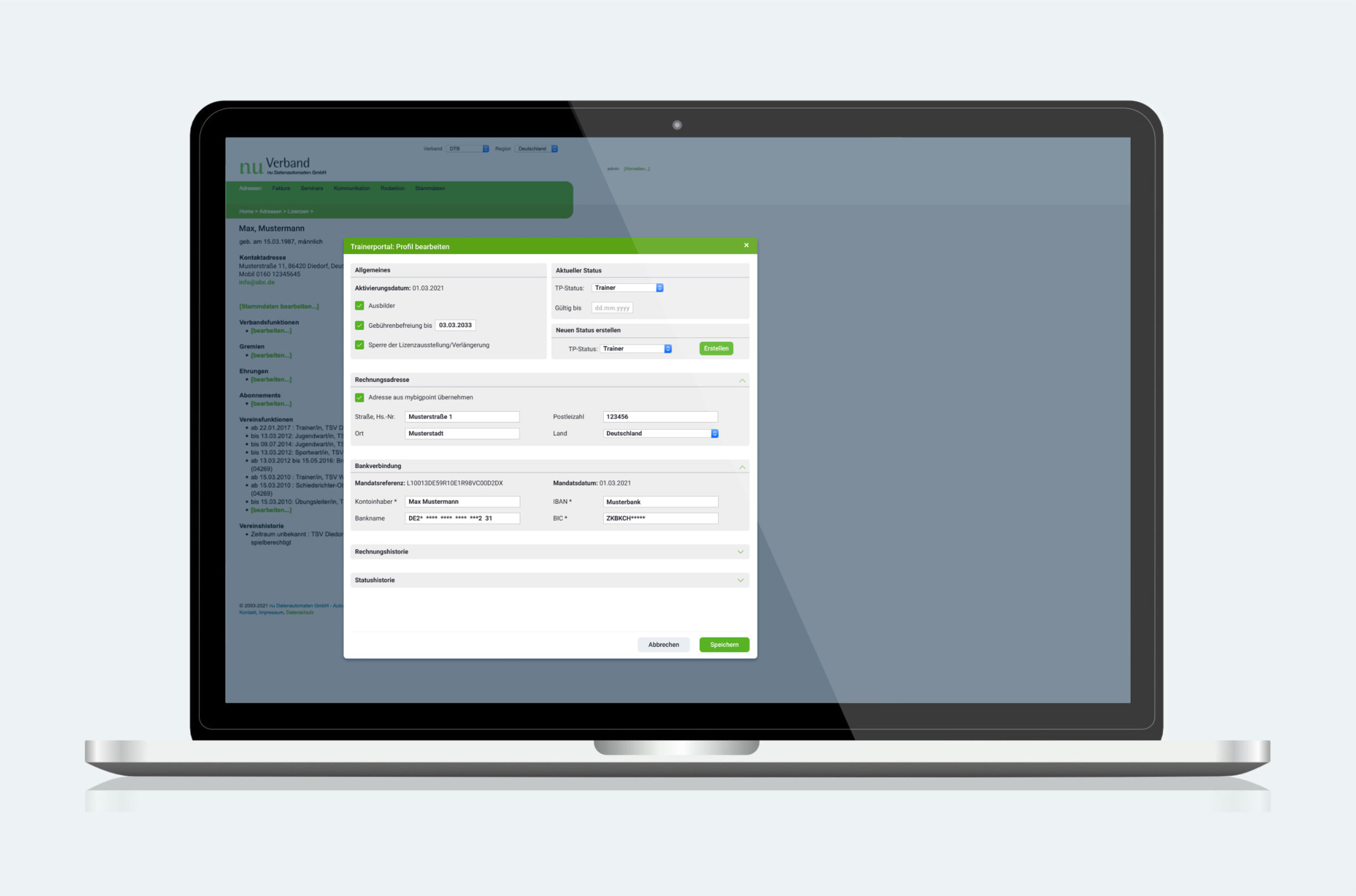 Trainerportal